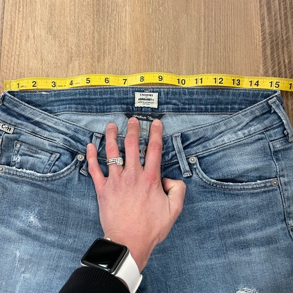 Citizens of Humanity size 27 jeans, without stains, worn in good condition - Picture 6 of 6